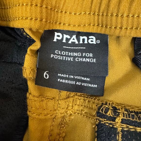prAna Halle Joggers II E-Waist Hiking Outdoor Pants NWT Size 6 Antique Bronze - Picture 6 of 9